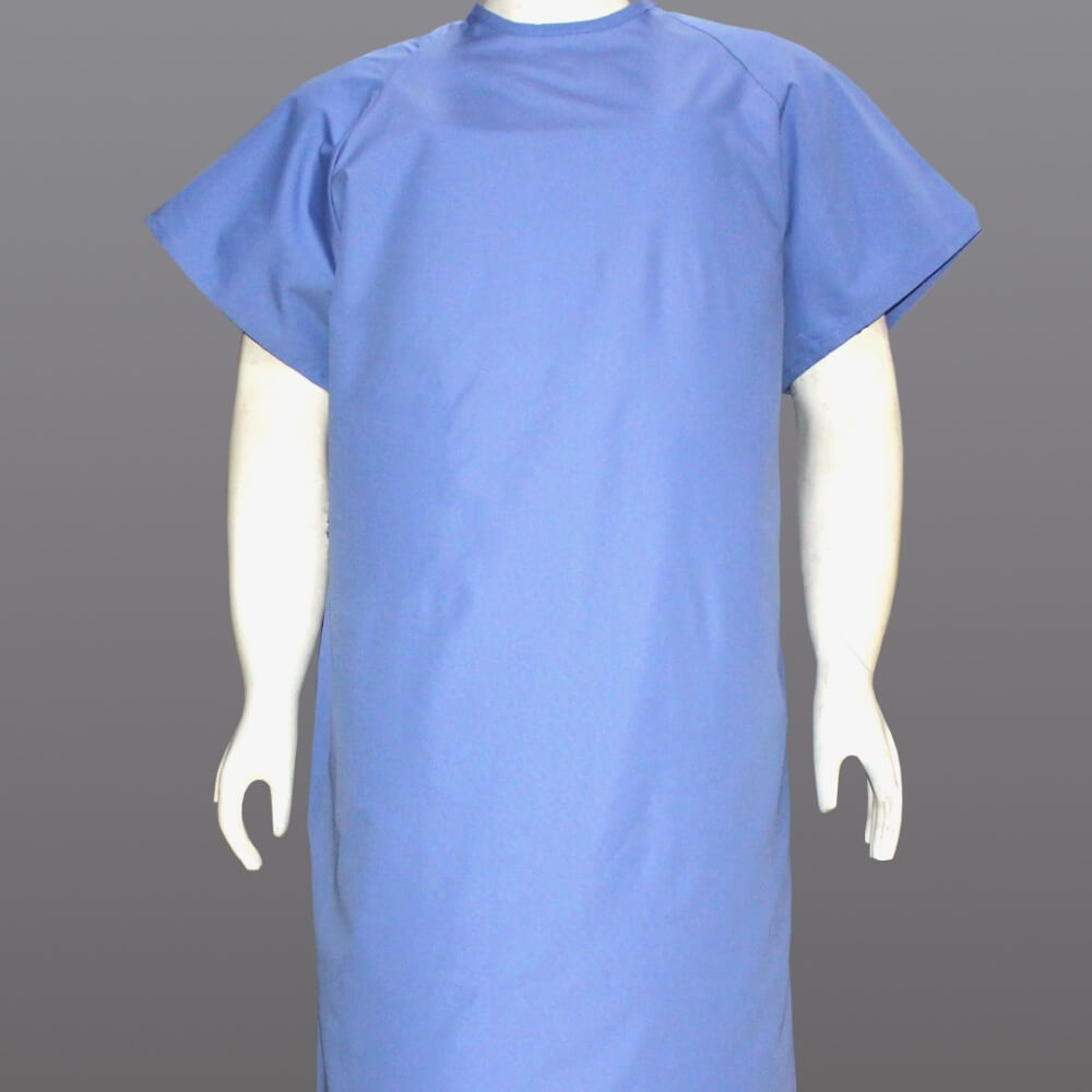 Hospital Gowns Ocean Blue | Hospital gown, Designer hospital gown, Patient  gown