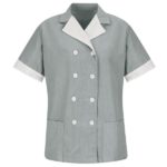 Double-Breasted Lapel Tunic