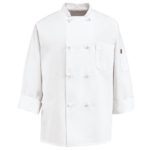 Eight Knot Button Chef Coat