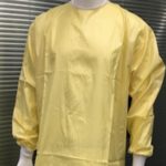Yellow Medical Isolation Gowns (Reusable)