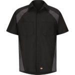 Men's Short Sleeve Diamond Plate Shop Shirt