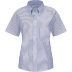 Women's Short Sleeve Executive Oxford Dress Shirt