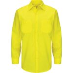 Long Sleeve Enhanced Visibility Ripstop Work Shirt