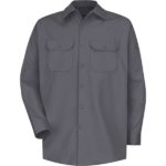 Men's Long Sleeve Deluxe Heavyweight Cotton Shirt