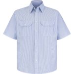 Men's Short Sleeve Deluxe Uniform Shirt