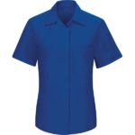 Women's Short Sleeve Performance Plus Shop Shirt with OilBlok Technology