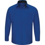 Men's Long Sleeve Performance Plus Shop Shirt with OilBlok Technology