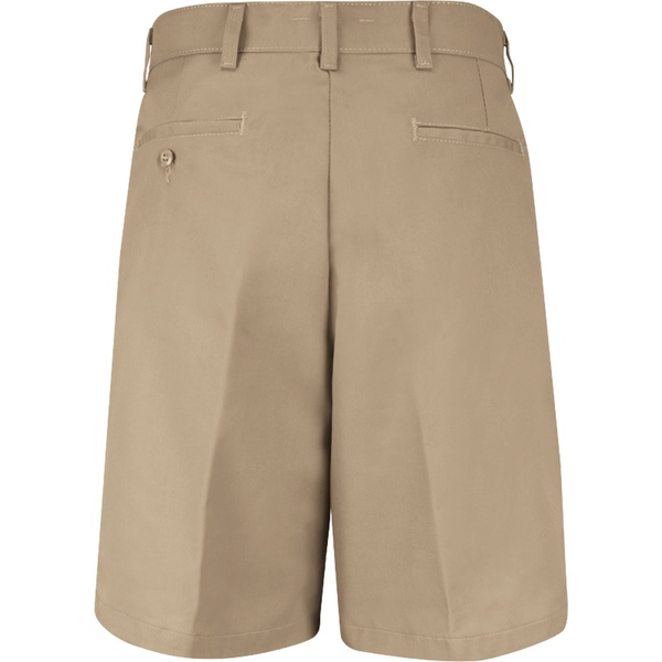 pleated front shorts