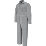 Men's Button-Front Cotton Coverall