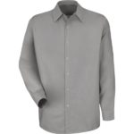 Men's Long Sleeve Specialized Pocketless Work Shirt