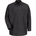 Men's Long Sleeve Industrial Work Shirt